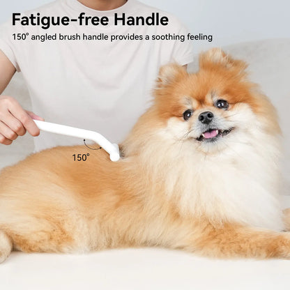 Aumuca Dematting Undercoat Comb for Dogs and Cats - Professional Pet Grooming Rake for Shedding