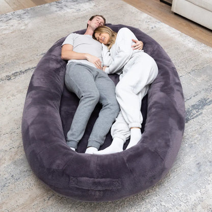 Plufl Premium Human Dog Bed - Adult-Sized Relaxation Solution Featured on Shark Tank